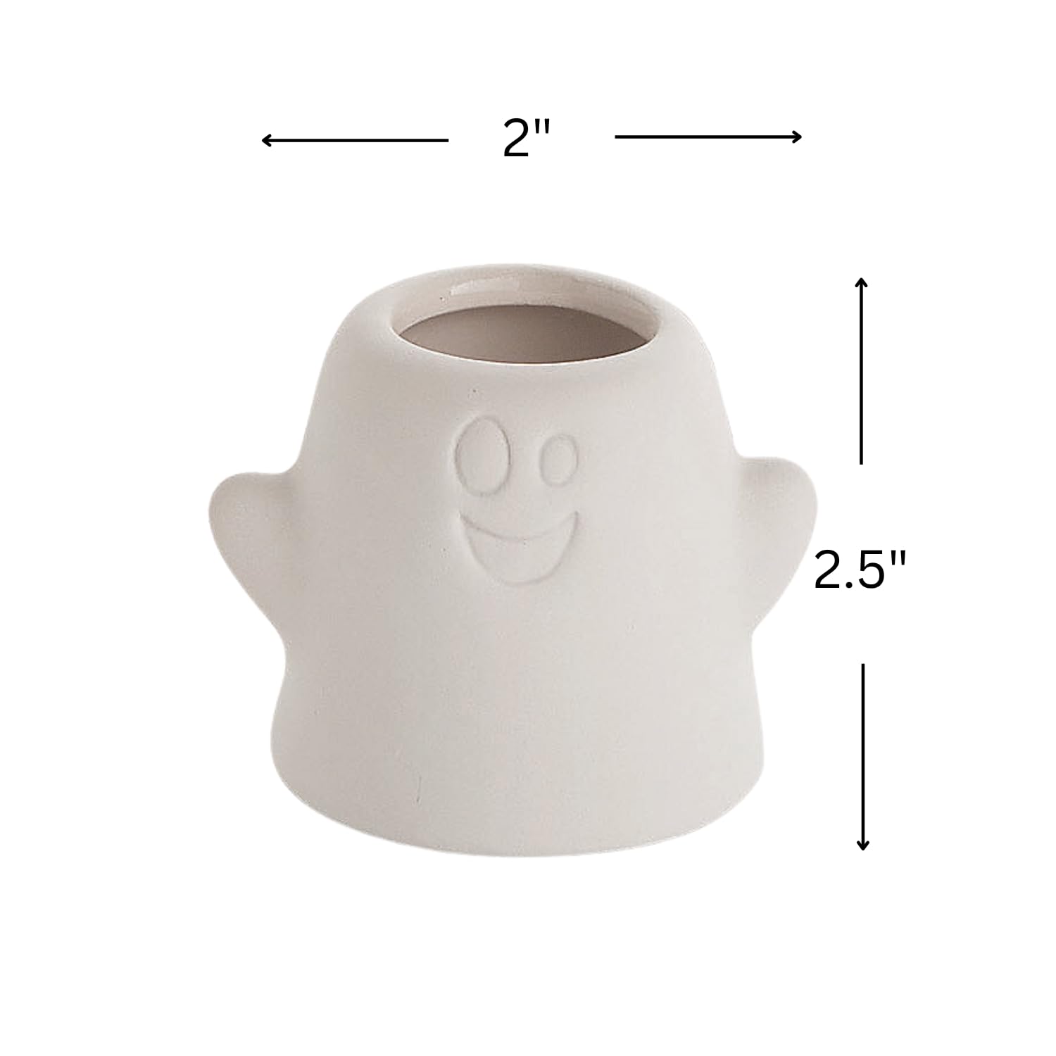Amazon.com: Fun Express DIY Mini Ceramic Halloween Planters - Set