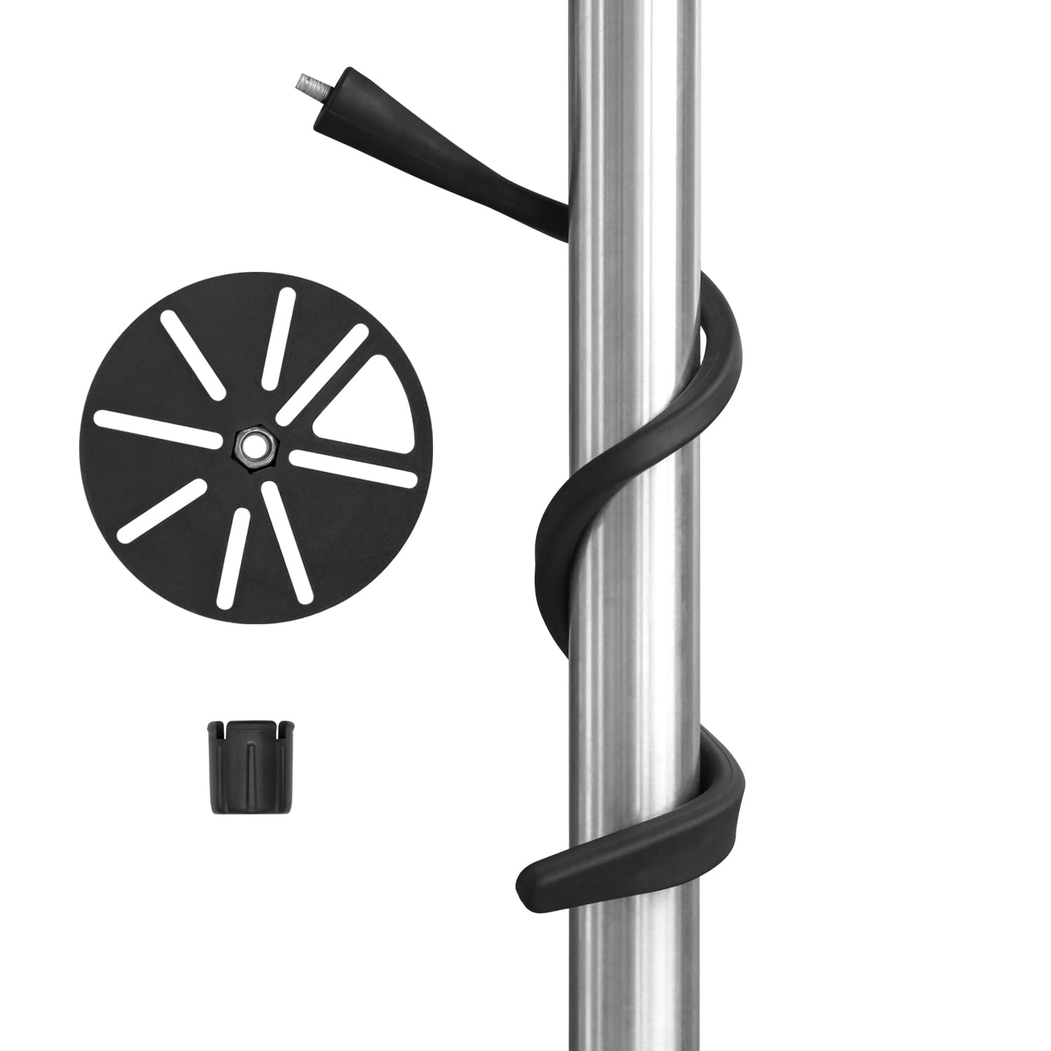 Haoyou Universal Flexible Twist Mount Bracket for Ring/Blink/Wyze/Eufy/Arlo/Google Nest and Other Security Cameras (Black)