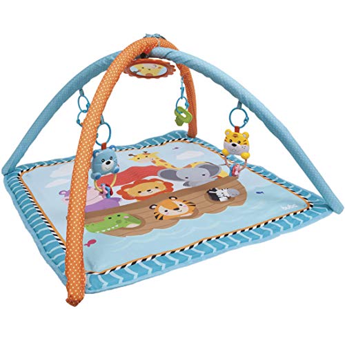 Tapete Atividades Bichinhos Arca de Noé, Buba, Colorido