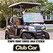Drive-up Name Plate for Club Car Tempo Emblem Black Gold for Golf Cart-7.72