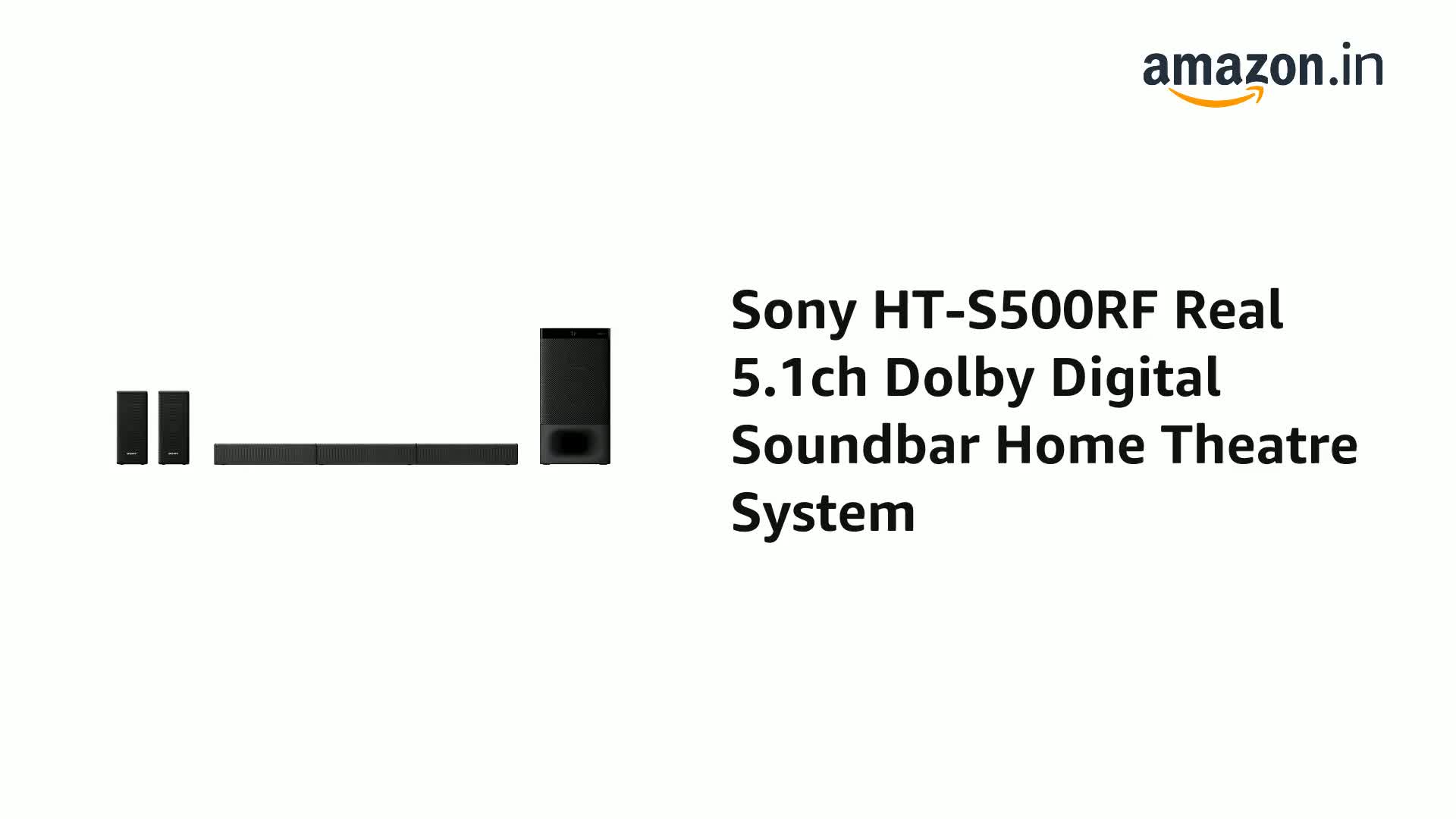 sony hts 500 rf
