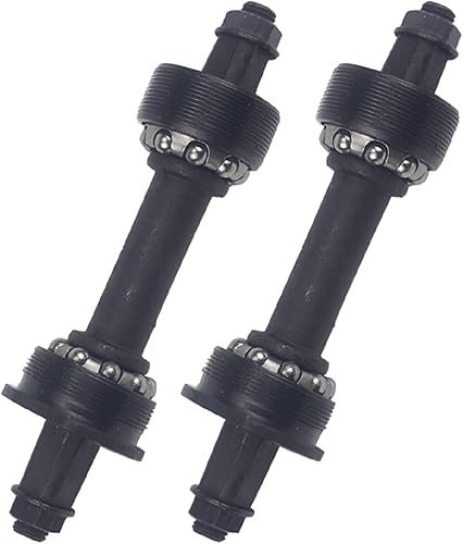 Juego de soportes inferiores de bicicleta, soportes inferiores de acero para eje de bicicleta, soporte inferior de manivela de acero fijo, soporte