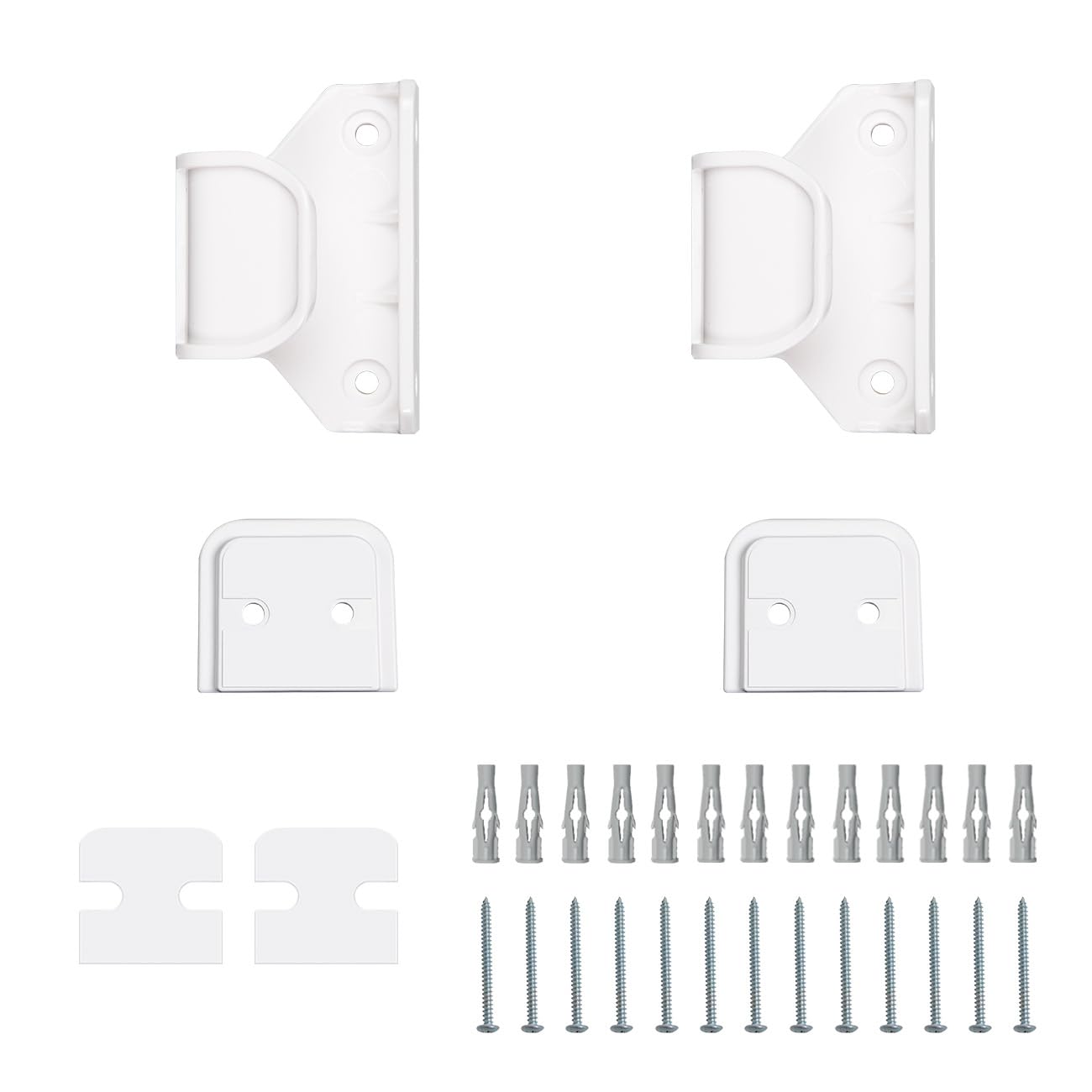 Miumoon Retractable Baby Gates Replacement Parts, Small Size for 59" Miumoon Retractable Gate (White, Small)