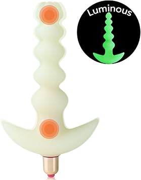 Vibrador anal de bolas luminoso para la noche de Enlove, de ...