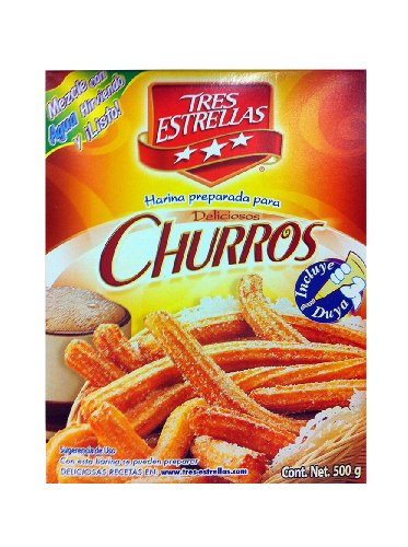 Tres Estrellas Churros Flour Mix 17.6 Oz (Pack of 2) image 2