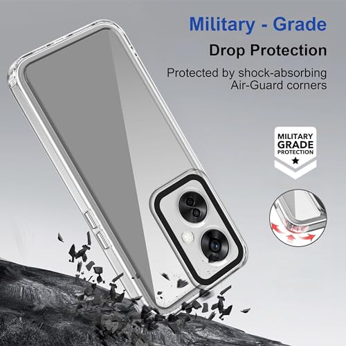 Amazon Basics Back Case Cover for OnePlus Nord CE 3 Lite 5G (TPU + PC_Transparent) - Image 5