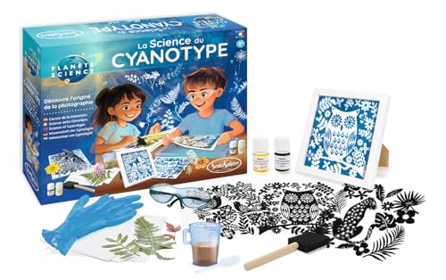 SentoSphère – Planeta Ciencia – La Ciencia del Cianotipo – Aprender la génesis de la fotografía divirtiéndose – para niños a Partir de 8 años – Fabricado en Francia