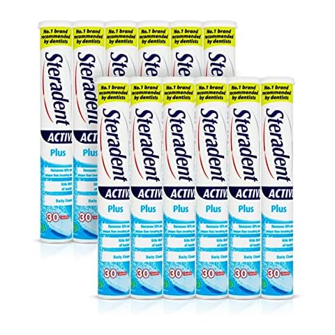 Steradent Pro White Denture Cleaning Tablets Cover
