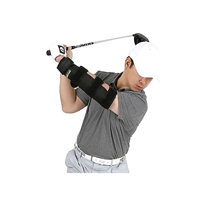Buy Weighted Elbow Brace Shoulder Turn & Straight Arm Golf Swing