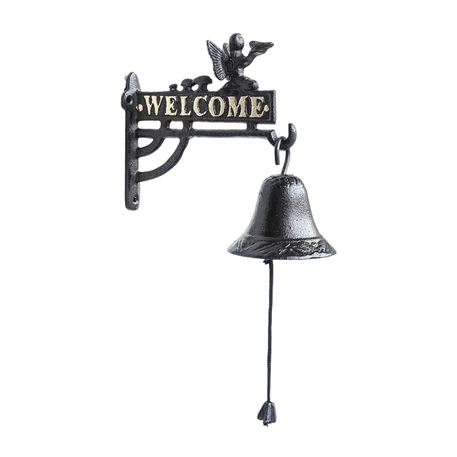 MagiDeal Campanelli in Ghisa Multifunzionali, Decorativi E Robusti per Patio E Esterni.