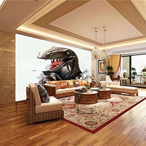 Papier peint 3D intissé dinosaures pour transformer la chambre d'enfant en univers ludique - 4
