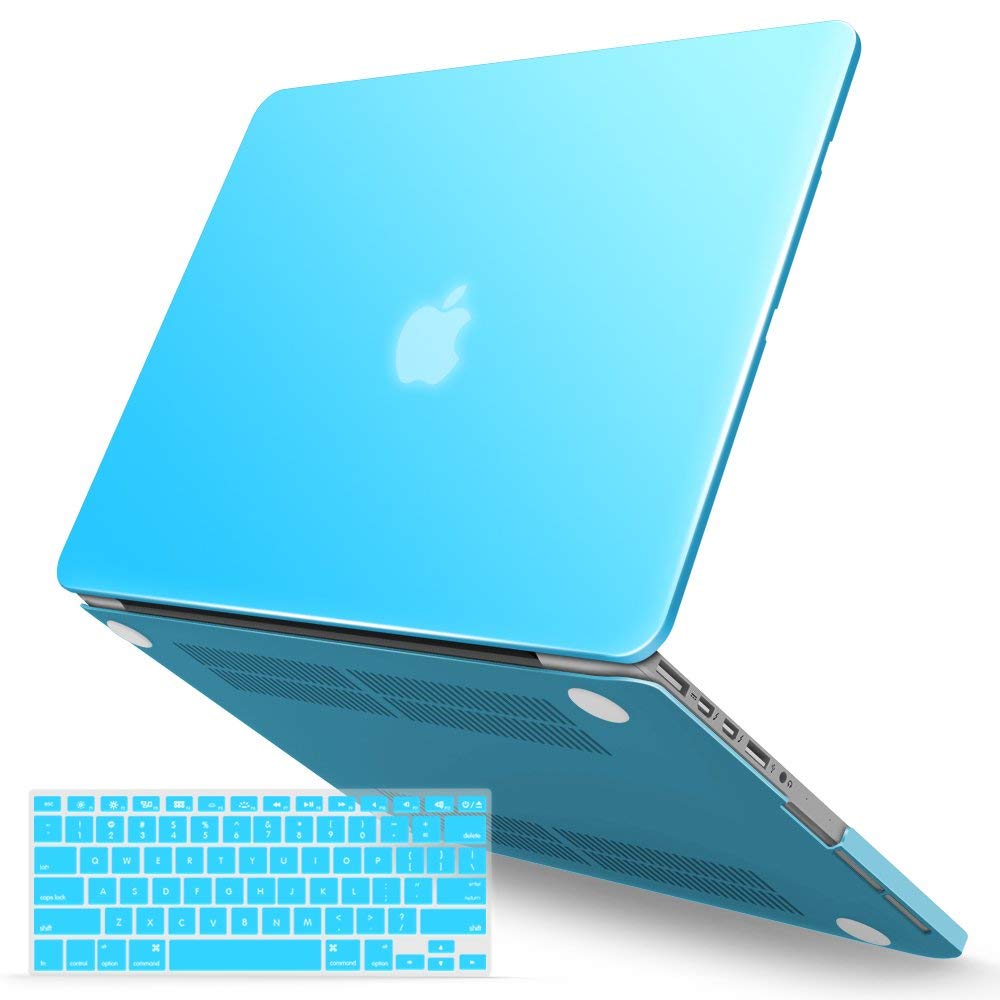 iBenzer – Cover of Plastic for MacBook Multi Models Macbook Pro 15" Sky Blue