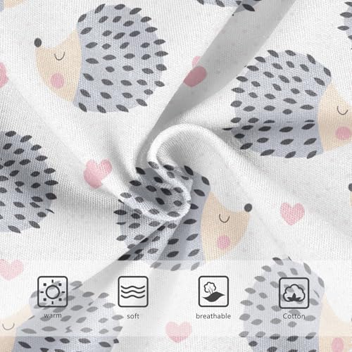 Girls Underwear Soft Cotton Hedgehog Animal Kids Panties in Sizes 2/3t, 4t, 5t, 6 and 83