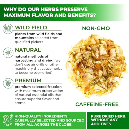 Image of 4 oz. Hops Herb Dried Tea Hops Flowers Herbal (Humulus Lupulus L.) - 113 Gramm Herb Tea Lupulo Entero