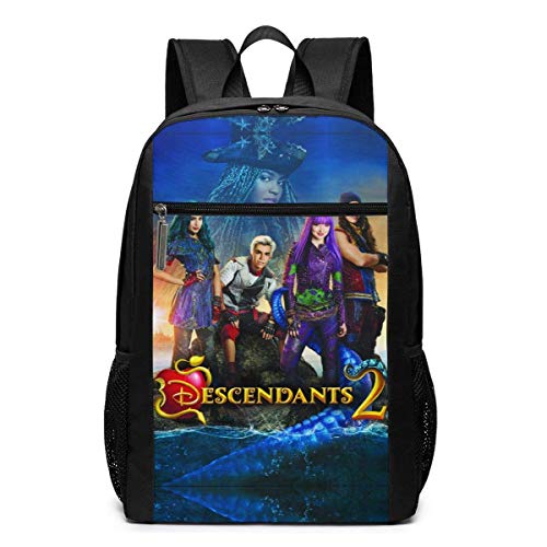 Descendientes 2 Hombres y Mujeres Mochila de Viaje de Negocios para portátil Escolar