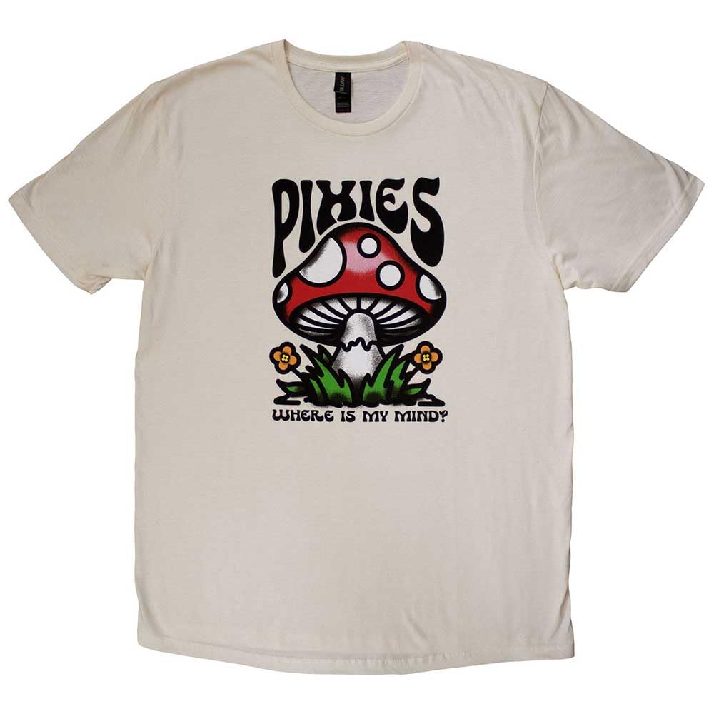 Rock Off officially licensed products Pixies Mindshroom Band Logo T Shirt XL