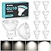 Produktbild Wonkelly GU10 LED Dimmbar, 7W 6000K GU10 LED Kaltweiss Dimmbar Lampe, 50W Halogen Ersatz, 500LM Kaltweiß Glühbirnen, 38° Abstrahlwinkel, Energiesparend, GU10 Leuchtmittel, 10er Pack