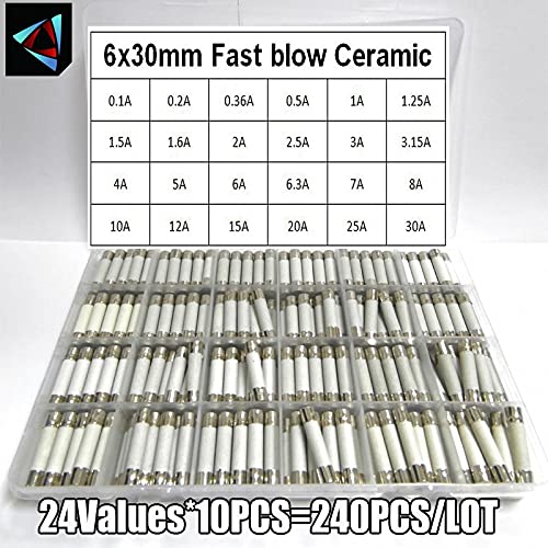 Fusible en céramique défectueux ? Remplacez-le instantanément avec ce kit 6x30mm