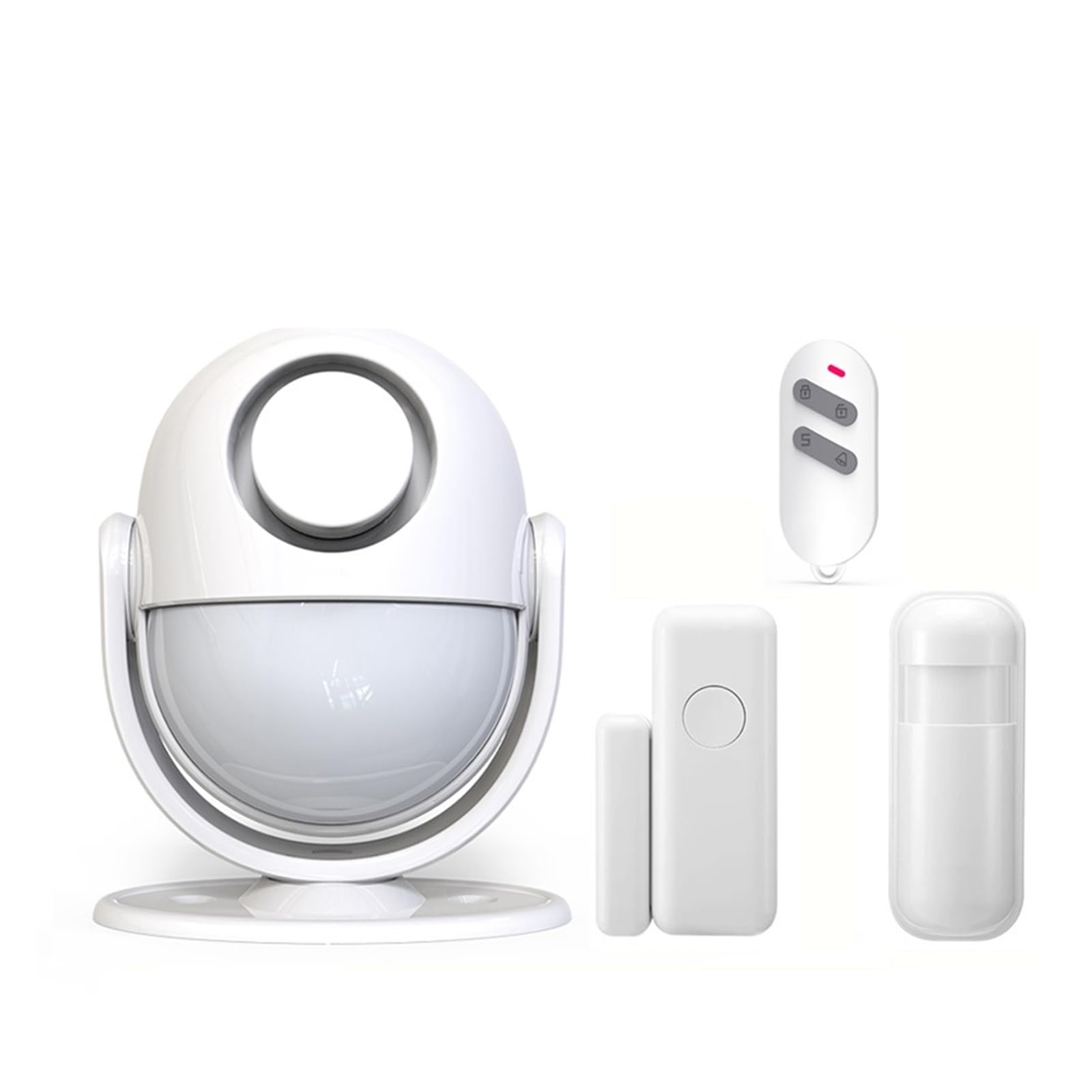 Alarma de seguridad WiFi antirrobo con cero falsos positivos y control por app móvil