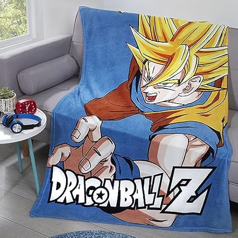 Coco Moon Dragon Ball Z Fleece Blanket Cover