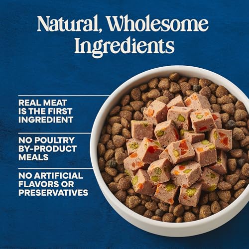Image of Blue Buffalo Love Made Fresh Natural Adult Dog Food, Refrigerated, Beef with Carrots and Peas, Fresh Dog Food, Ready-to-Serve, 5-lb Roll