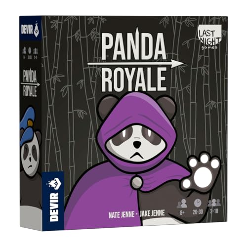 Devir - Panda Royale, Jogo de Dados, Party Game divertido, jogo para até 10 jogadores (BGPANEEC)