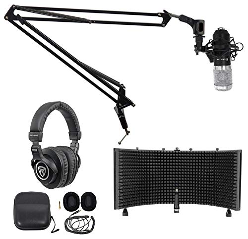Rockville (1) RCM01 Pro Studio Microphone Bundle with (1) DMS40 40
