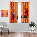 VICWOWONE Cortinas opacas con bolsillo para barra, cortinas 