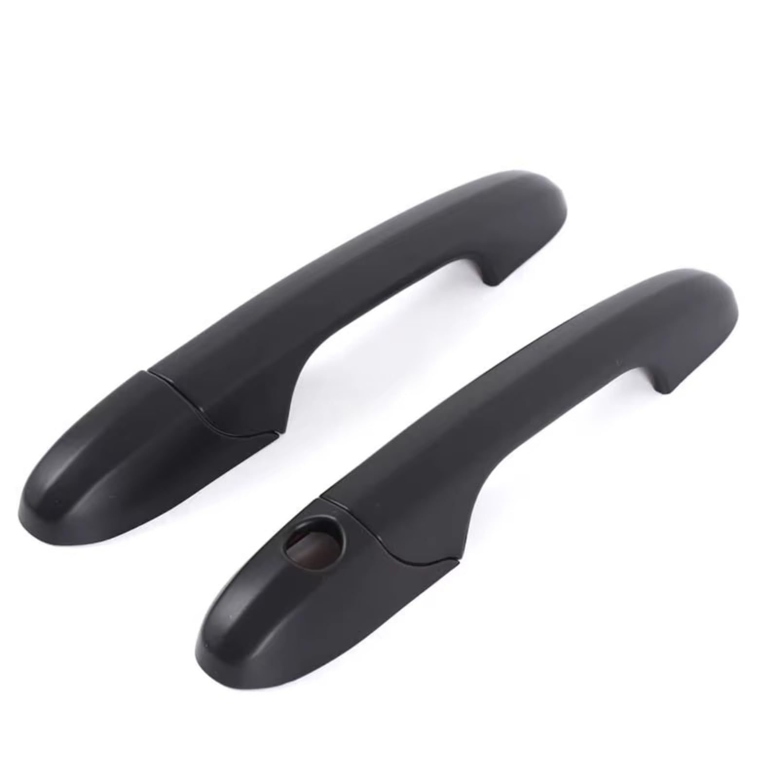 Rcuihgfb Matte Black Door Handle Shell Compatible With Fiat 500 For Abarth 595 695 2007 Car Door Handle Decorative Cover Trim Exterior Accessories Set(Matte Black)