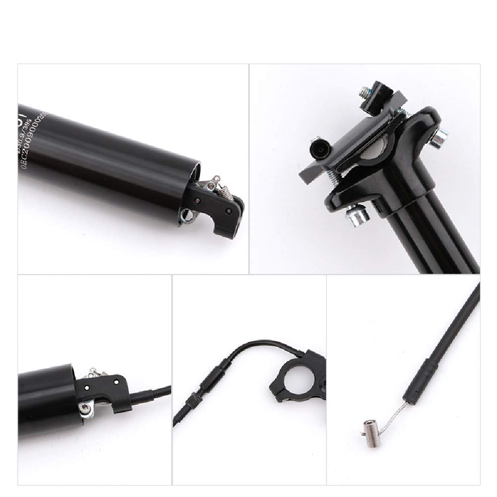 Reggisella Idraulico Per Bicicletta Hapihom - 30.9/31.6 Mm, Regolabile In Altezza, Per MTB E Adulti - Foto 11