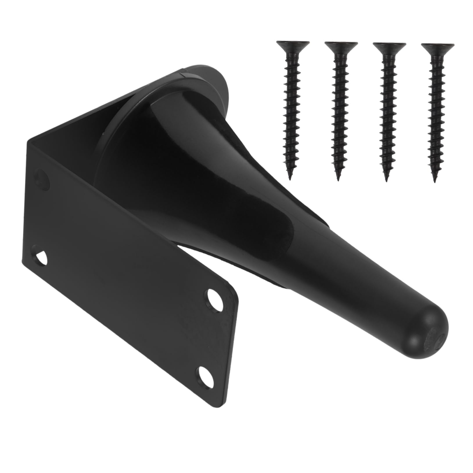 COSMEVIVI Black Pipe Hanger Wall-mounted Clarinet Stand Flute Bracket Space-saving Music Accessory