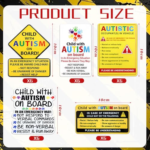 Set de 30 imanes decorativos para autism miniatura 2