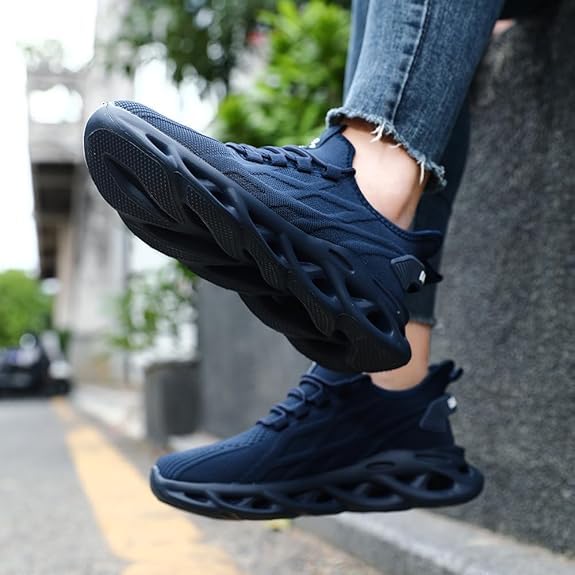 Image of Mens Running Walking Tennis Shoes Mens Casual Fashion Gym Hiking Shoes for Men Sneakers Work Breathable Comfortable Lightweight