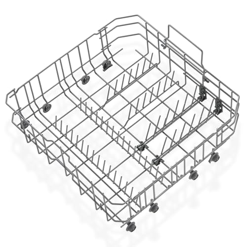 20007189 20000533 Dishwasher Lower Rack Replacement for Bosch Dishwasher Parts Lower Dishrack Rollers Thermador 300 500 800 Series Dishwasher Bottom Rack Tray Drawer Wheels SHP865ZD5N -20.9 x 21.8