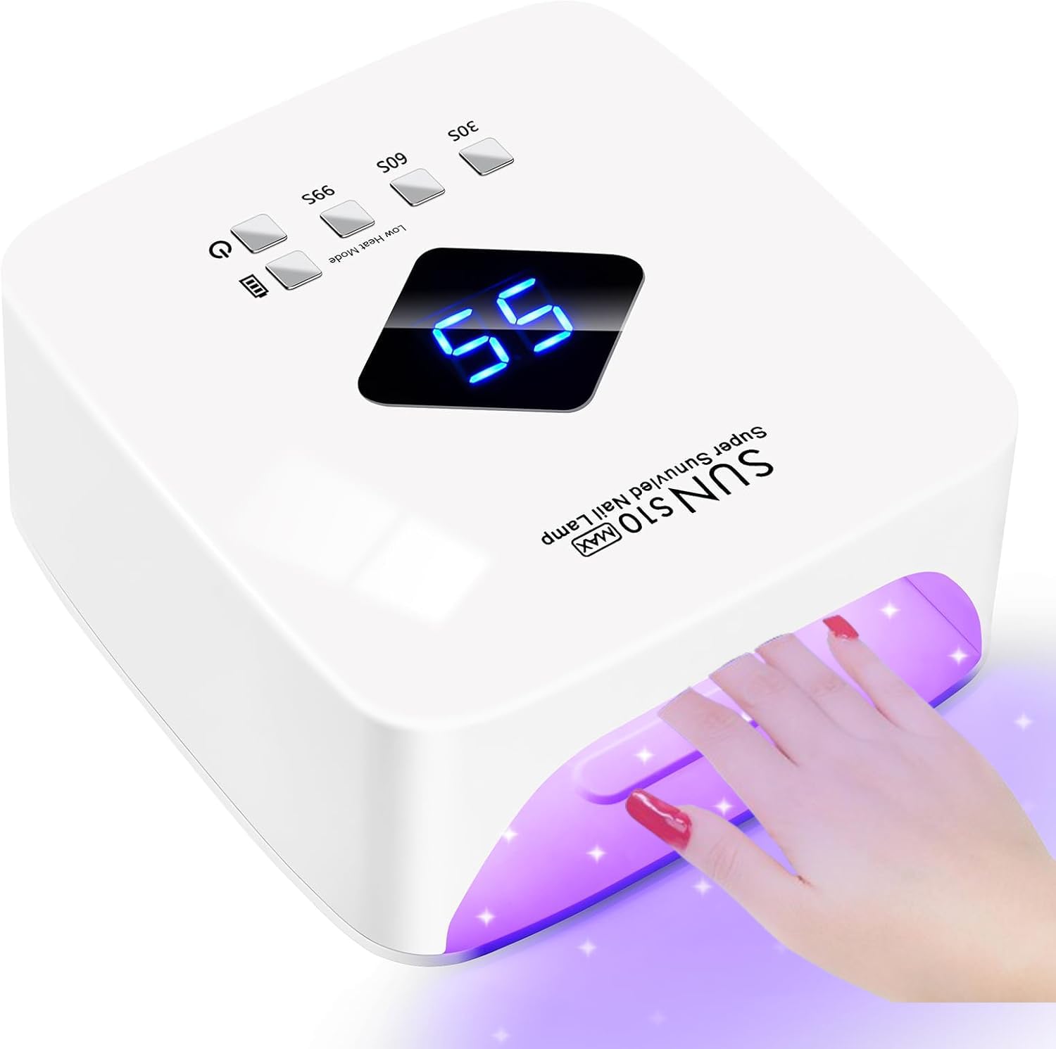 BEAUTE 充電式LEDネイルランプ ホワイト BEAUTE 充電式LEDネイルランプ ホワイト 【公式通販】