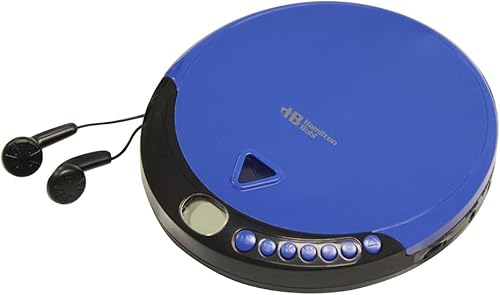 Hamilton Electronics HACX-114 - Reproductor personal de CD con auriculares