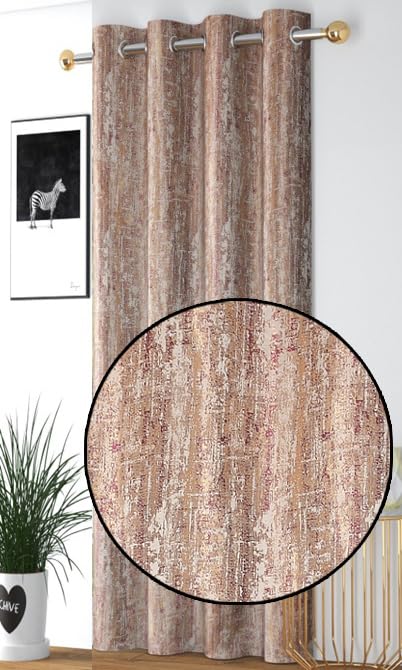 FRESH FROM LOOM Supreme Texture Polyester Padre| Curtains for Home 8 Feet | Semi Black Out 80% Room Darkening Screens (Wine | 1pc| Double Weaved Parda | Eyelet Ring | Window & Door Curtain) (B0CDGV7PBB) Amazon Price History, Amazon Price Tracker
