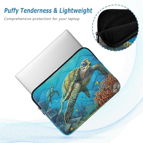 Funda para portátil Sea Turtle 13-14 pulgadas miniatura 5