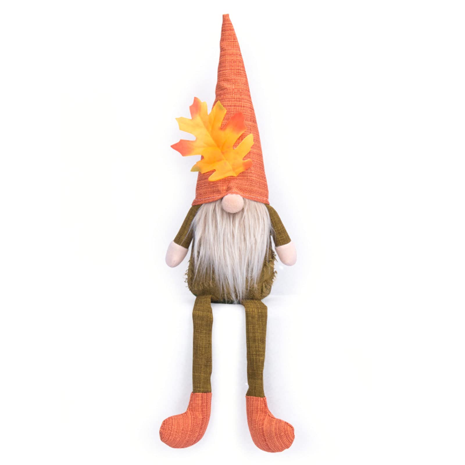 Kalttoy Harvest Rudolfs Dolls Plush Fall Rudolfs Tomte Swedish Nisse Scandinavian Decor Plush for Doll (Harvest) Dwarf Sunflower