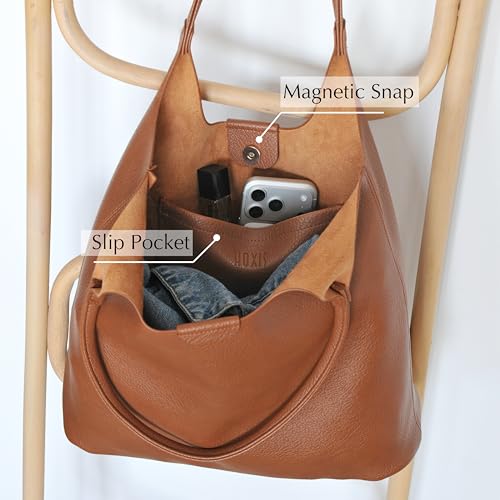 Bolso Tote de Cuero Vegano Suave para Mujer miniatura 6