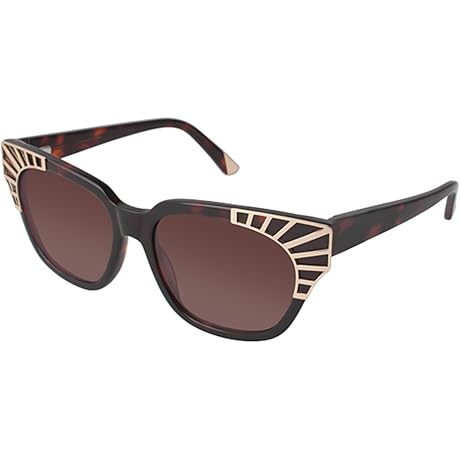 L.A.M.B. LA510 Women’s Tortoise Sunglasses, 55mm [Size 55-16-135]