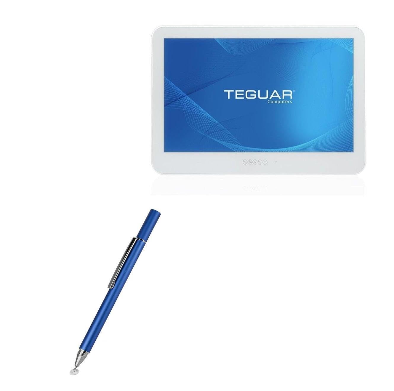 BoxWave Stylus Pen Compatible with Teguar TMD-10-22 - FineTouch Capacitive Stylus, Super Precise Stylus Pen - Lunar Blue