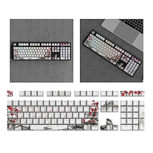 Keycap d'impression sublimation 5 faces PBT rigide pour switch mécanique - 3