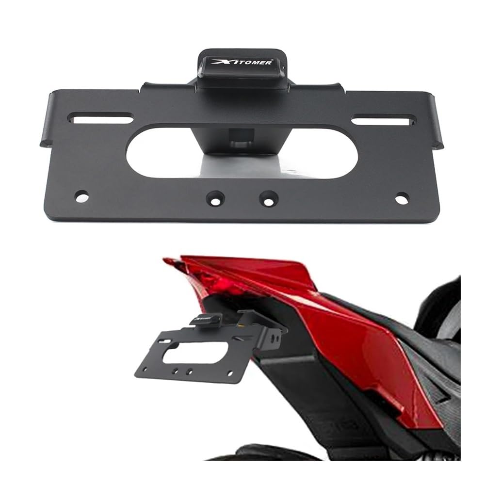 Kit Eliminador Trasero De Motocicleta Soporte para Matrícula RSV4 1100 Tuono V4 1100/para Aprilia