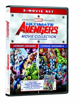 DVD Marvel's Avengers (Ultimate Avengers / Ultimate Avengers 2 / Next Avengers) Triple Feature Book