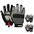 KAYGO Work Gloves For Men, KG125M Mechanic Utility Work Gloves for All Purpose, Excellent Grip, Heavy Duty, Improved Dexterity, Touch Screen,Large,3 Pair,M