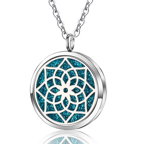 Essential Oil Necklace Diffuser Tree Of Life Necklace