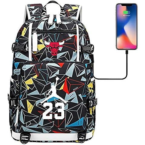 DDDWWW Jóvenes Deportes Mochila Unisex Baloncesto Bolsa L (#09) Cover