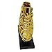 European Football Golden Boot,Resin Trophy Fan Memorabilia,Trophy Souvenir Soccer,New Ballon d'Or Trophy Football Golden Ball for Football Match Commemoration Memorial Award Fan (Gold Boot)