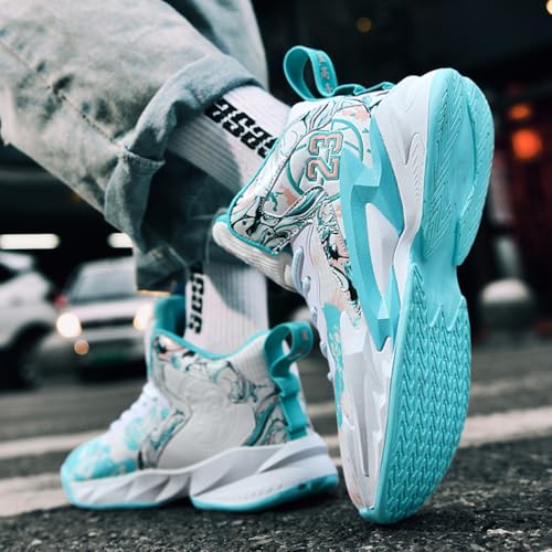 Zapatillas de baloncesto ligeras Bask-27, el calzado deportivo masculino para tus partidos 3